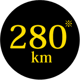 280km